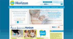 Desktop Screenshot of fr.horizonnb.ca